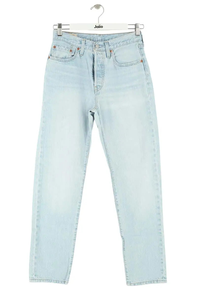 Jean droit Levi's 501 Bleu en Coton, taille S - Seconde Main