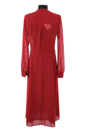 Robe Michael Kors Rouge en Synthétique
