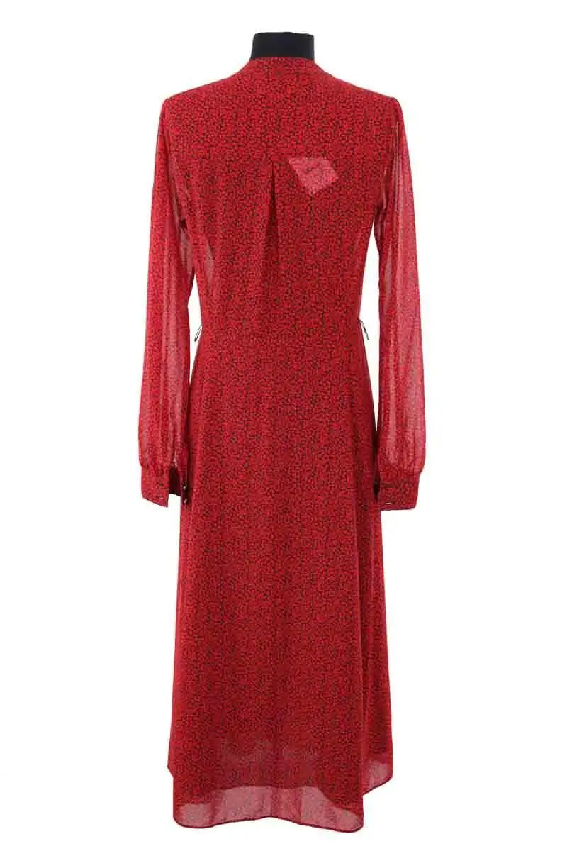 Robe Michael Kors Rouge en Synthétique