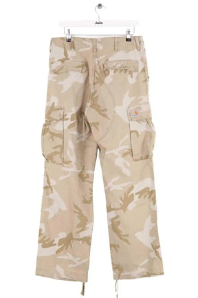 Pantalon droit Carhartt Beige en Coton
