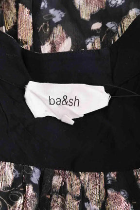 Blouse Ba&Sh Noir en Soie