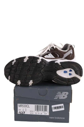Baskets New Balance Marron en Tissu
