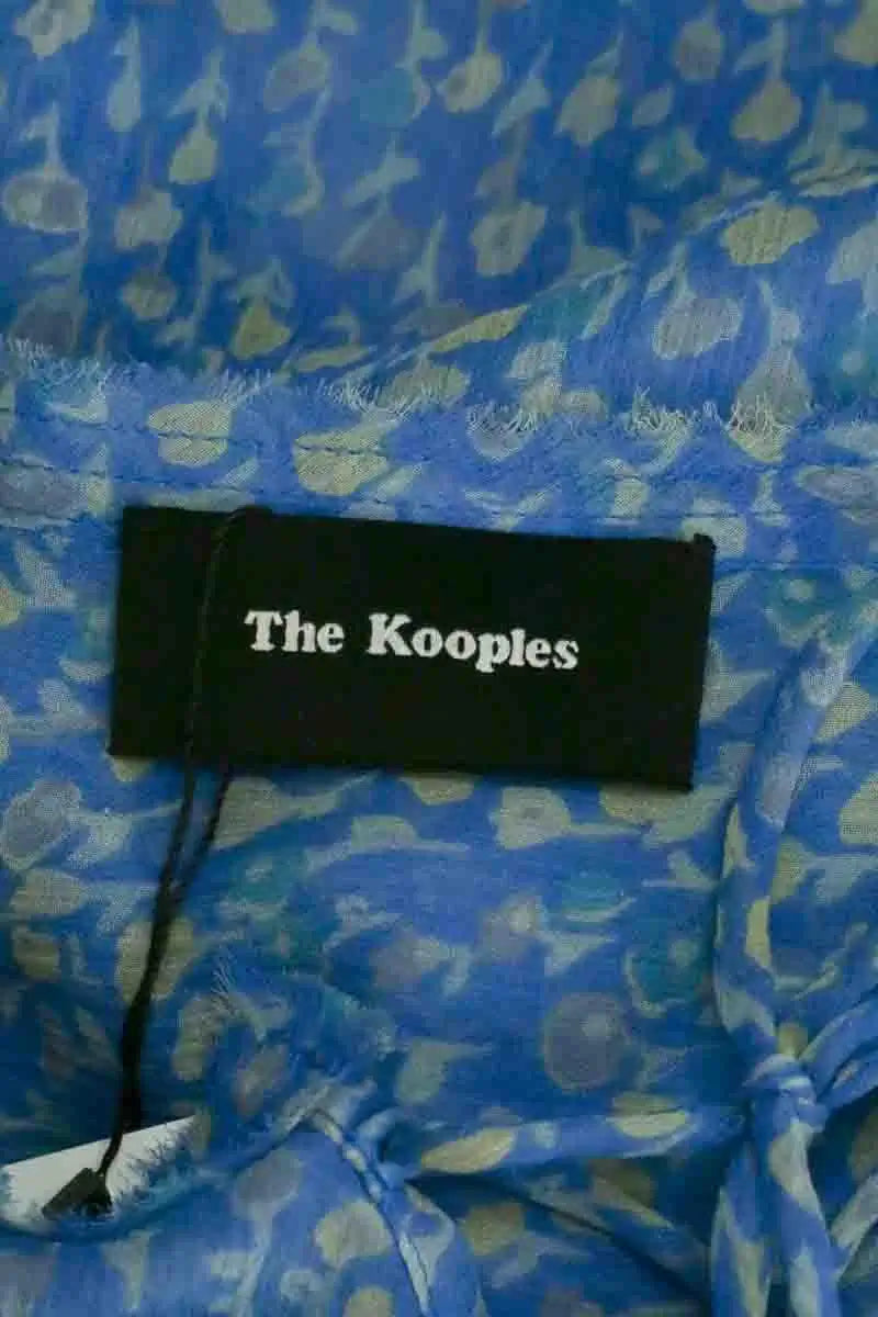 Blouse The Kooples Bleu en Soie