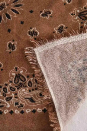 Carré Kujten Camel en Cachemire