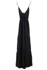 Robe Ba&Sh Noir en Viscose, taille M - Seconde Main