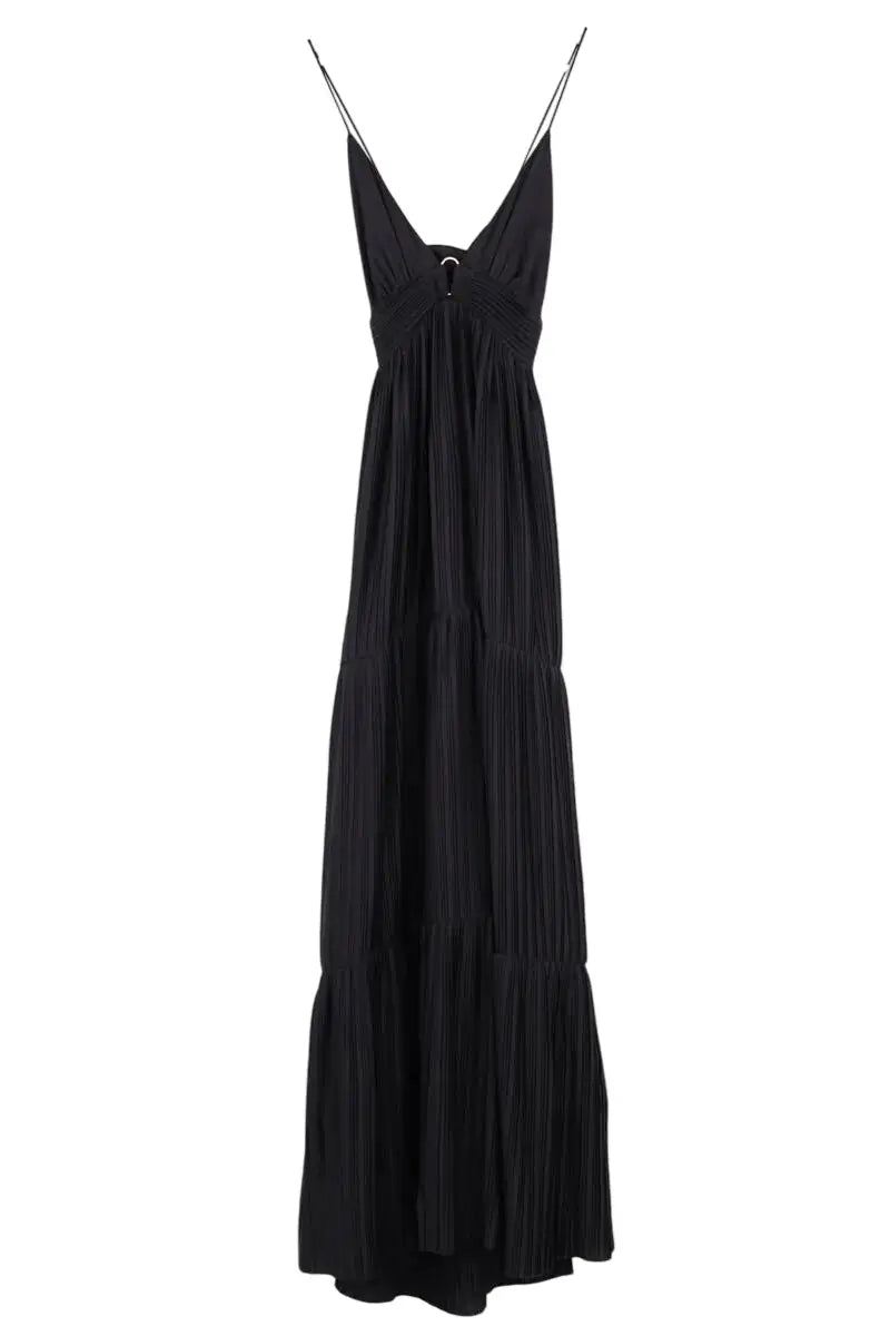 Robe Ba&Sh Noir en Viscose, taille M - Seconde Main