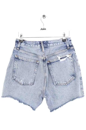 Mini short Agolde Bleu en Coton