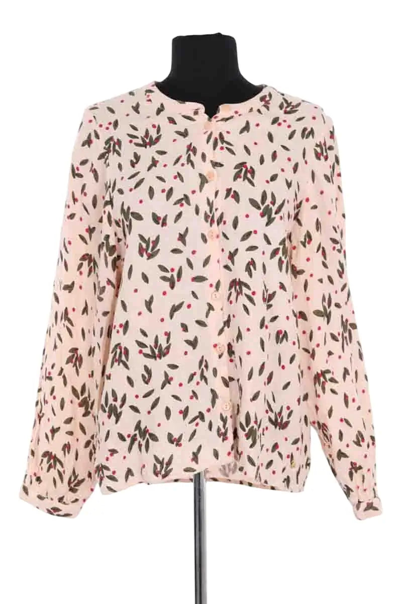 Chemise Des Petits Hauts Beige en Coton, taille S - Seconde Main