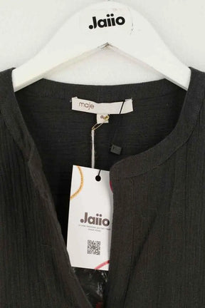 Robe Maje Anthracite en Coton