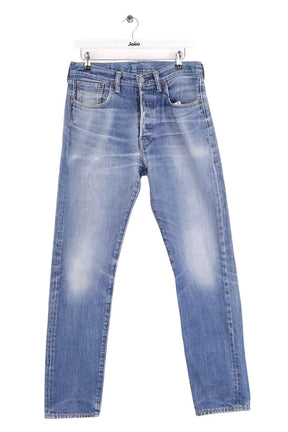 Jean droit Levi's 501 Bleu en Coton, taille S - Seconde Main