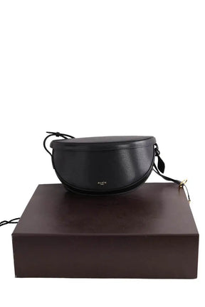 Sac porté épaule Alaïa Hip Small Noir en Cuir
