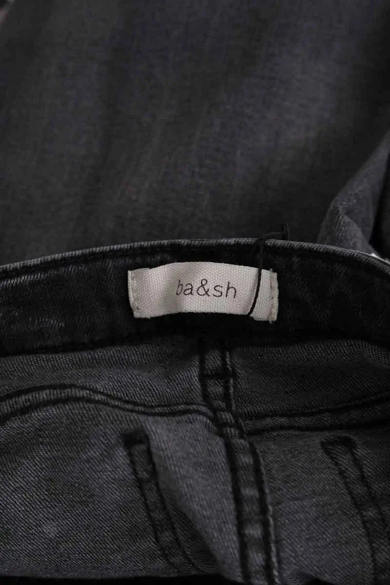 Jean slim Ba&Sh Gris en Coton