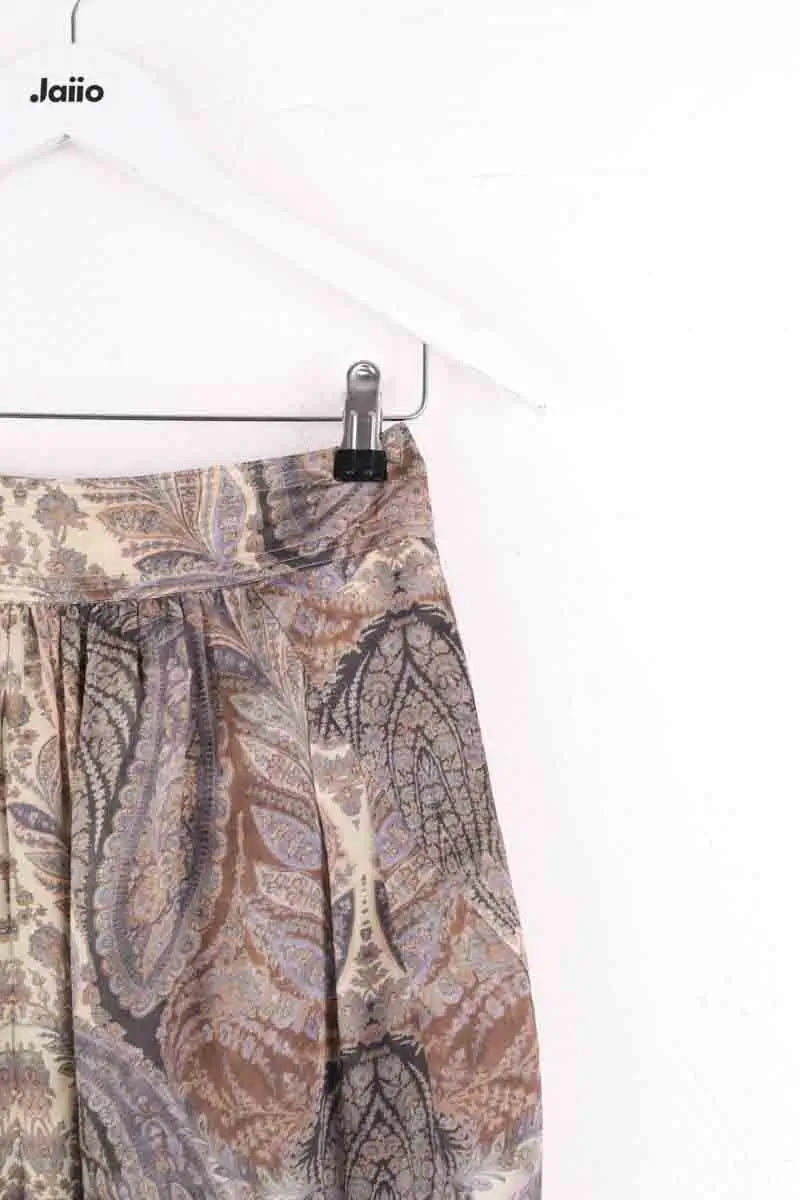 Pantalon Zimmermann Marron en Soie