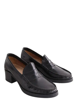 Mocassins LK Bennett Manon Noir en Cuir