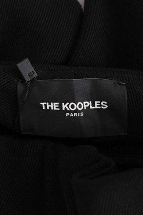 Pantalon The Kooples Noir en Synthétique