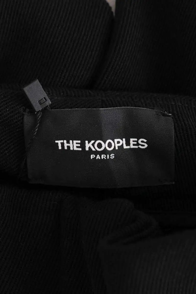 Pantalon The Kooples Noir en Synthétique