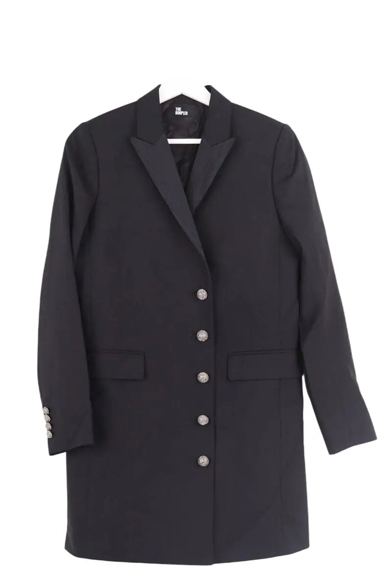Blazer The Kooples Noir en Laine, taille S - Seconde Main