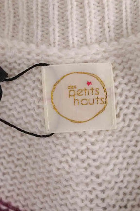 Pull Des Petits Hauts Blanc en Laine
