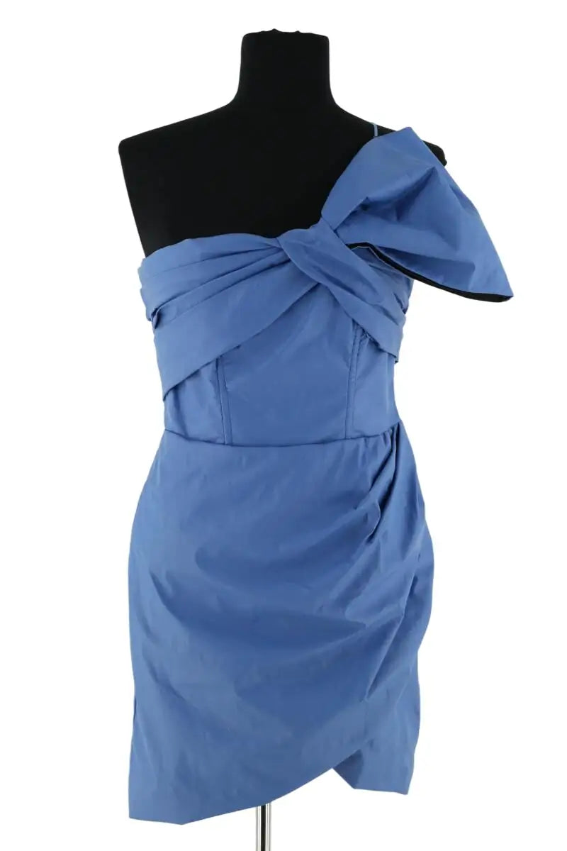 Robe Pinko Bleu en Synthétique, taille L - Seconde Main