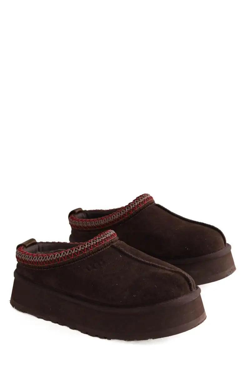 Sabots Ugg Marron en Fourrure