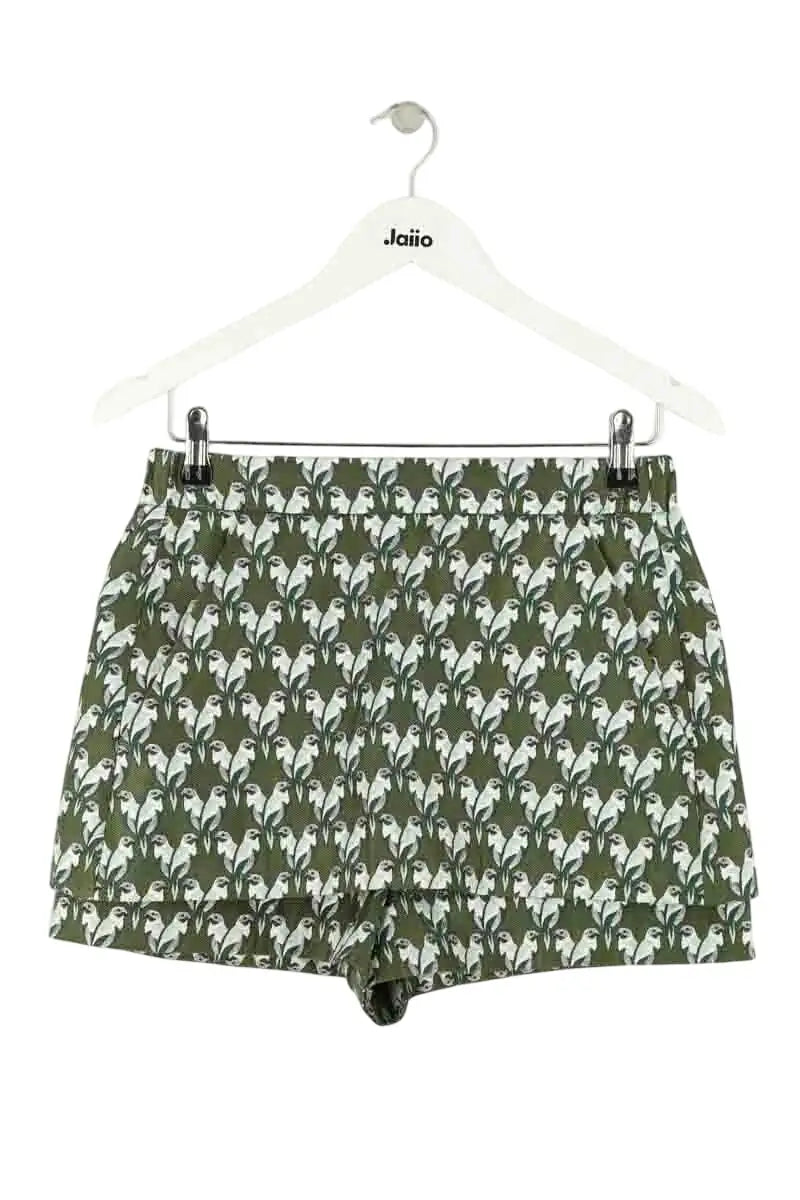 Bermuda Maje Vert en Synthétique, taille M - Seconde Main