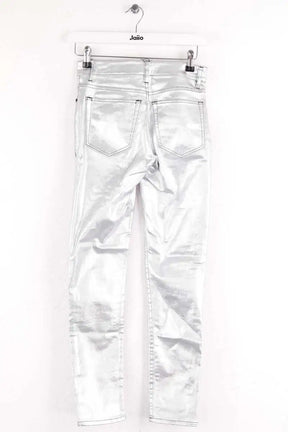 Pantalon The Kooples Argent en Coton