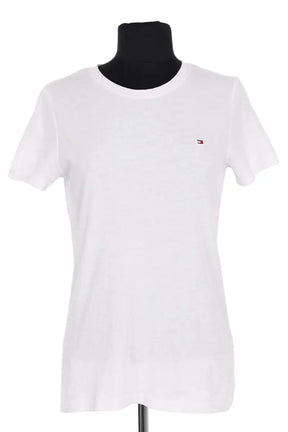 T-shirt Tommy Hilfiger Blanc en Coton, taille XS - Seconde Main