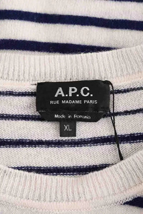 Pull APC Blanc en Laine