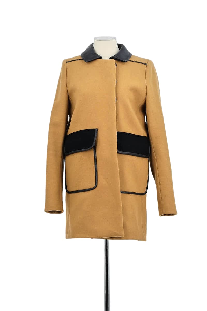 Manteau Maje  Jaune