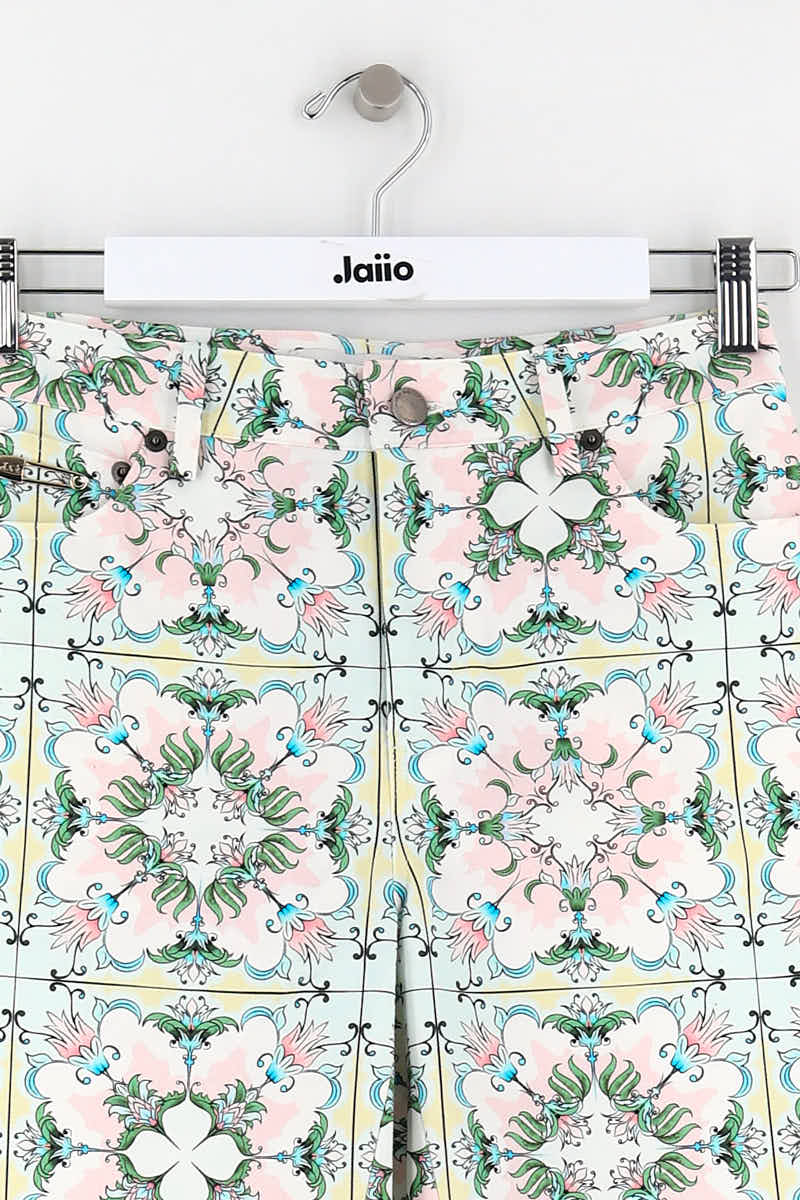 Jean slim John Galliano  Blanc