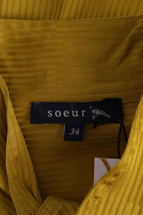 Blouse Soeur Edna Jaune en Soie