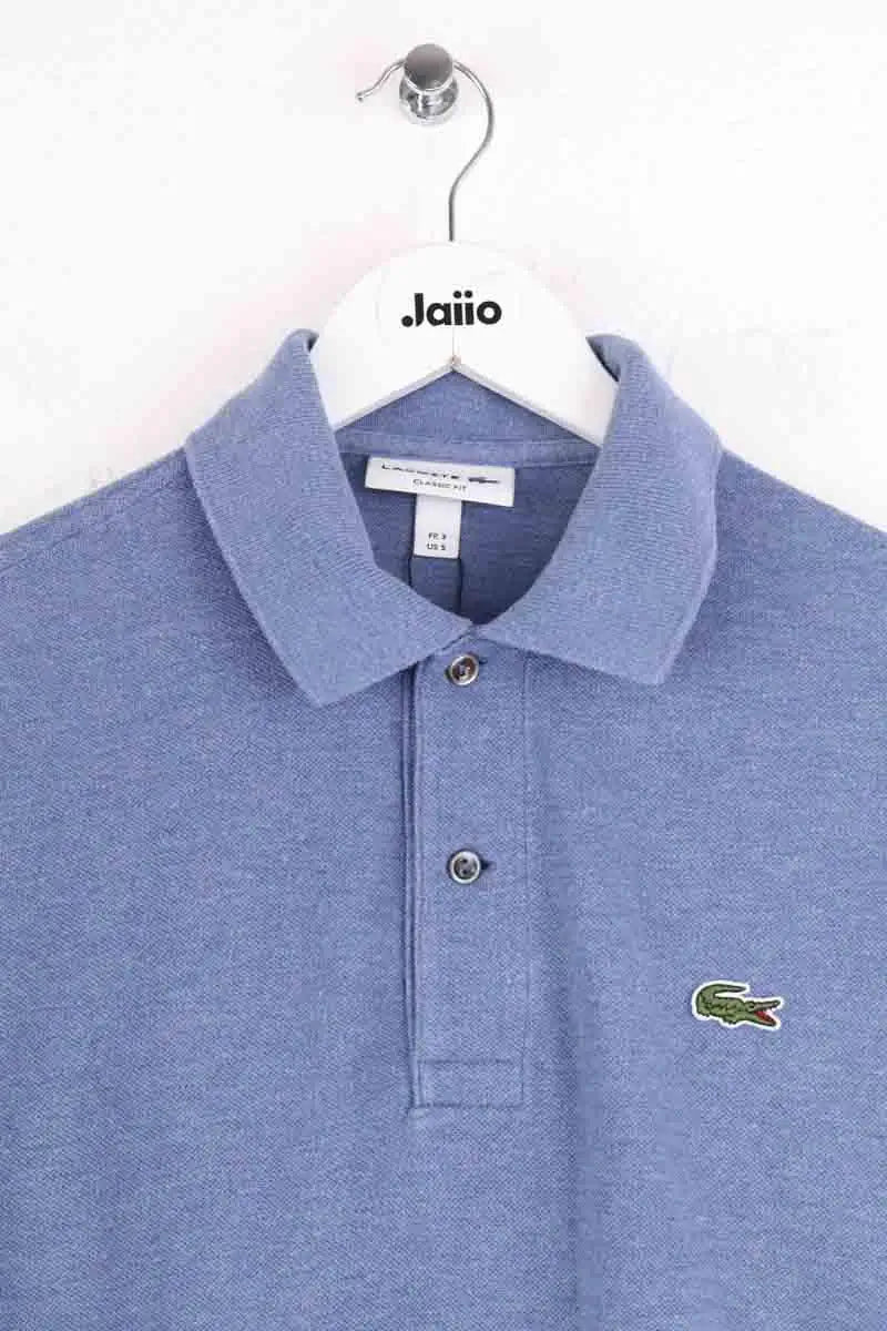 Polo Lacoste Bleu en Coton