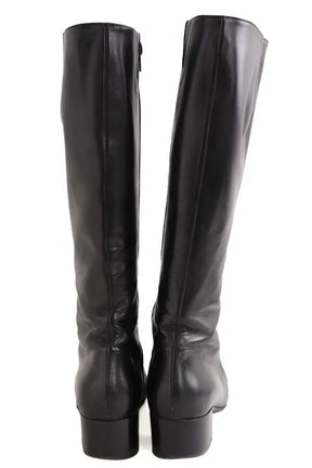 Bottes Carel Noir en Cuir