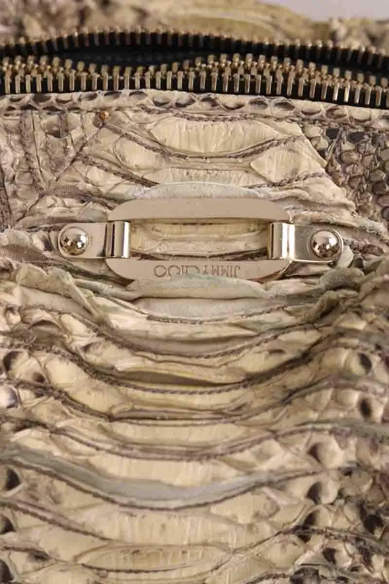 Cabas Jimmy Choo Beige en Cuir