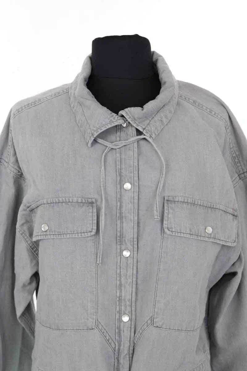 Chemise Isabel Marant Étoile Gris en Coton