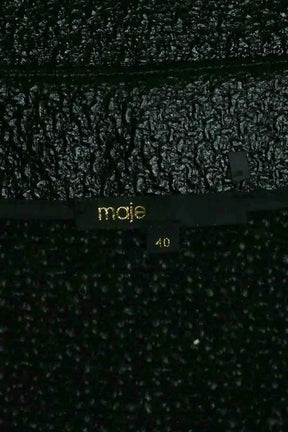 Mini jupe Maje Noir en Synthétique
