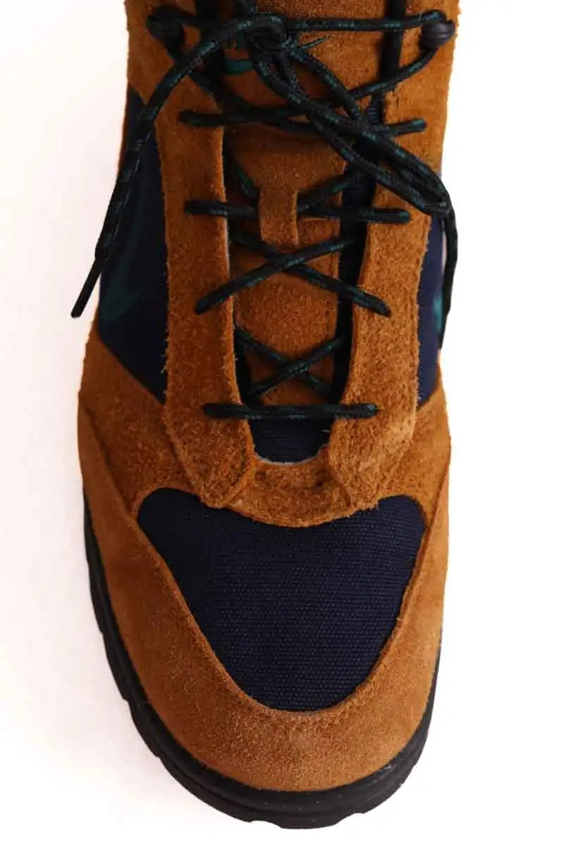 Baskets hautes Nike Camel en Daim