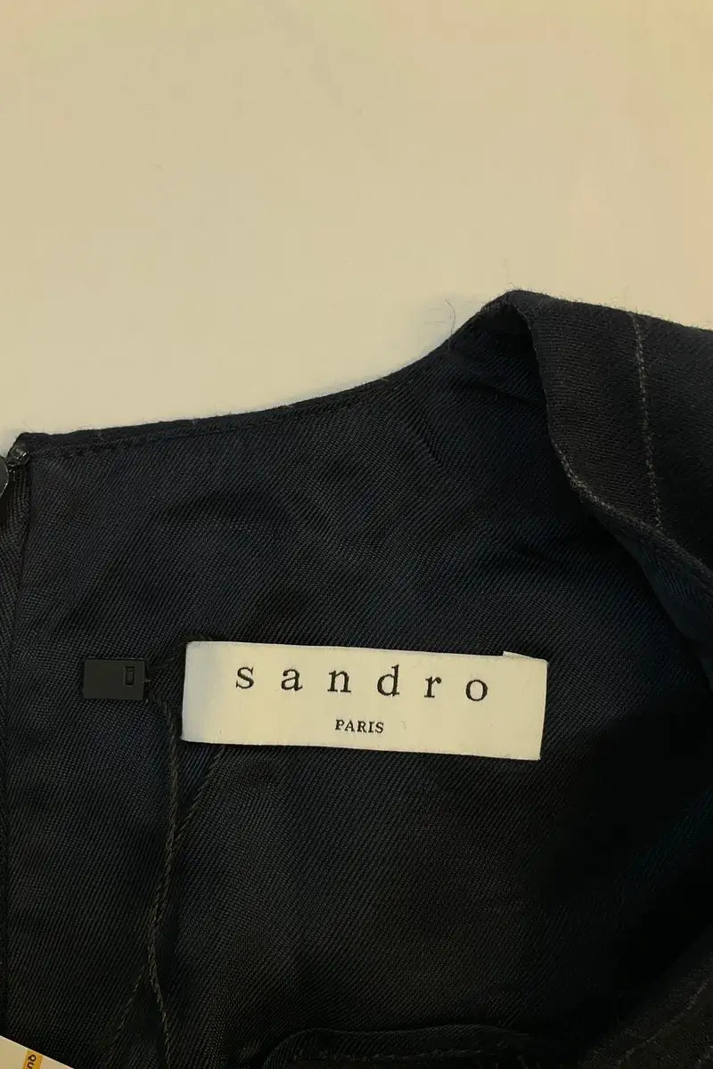 Robe Sandro Marine en Laine
