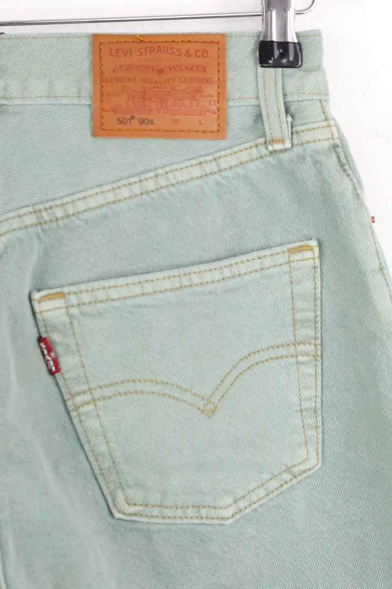 Bermuda Levi's Turquoise en Coton