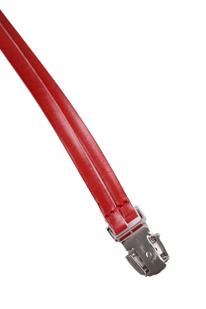 Bracelet Lacoste Rouge en Cuir