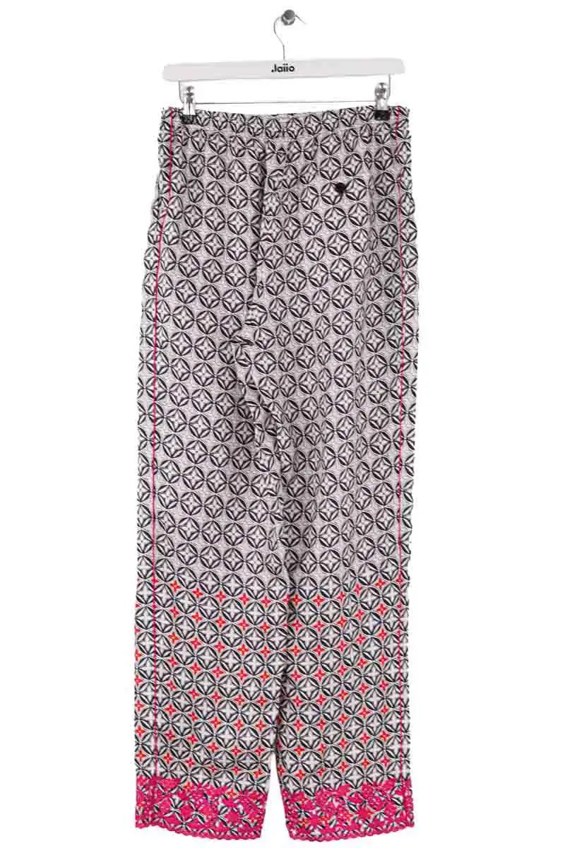 Pantalon droit Louis Vuitton Blanc en Soie