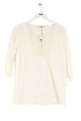Blouse Gerard Darel Blanc en Coton, taille S - Seconde Main