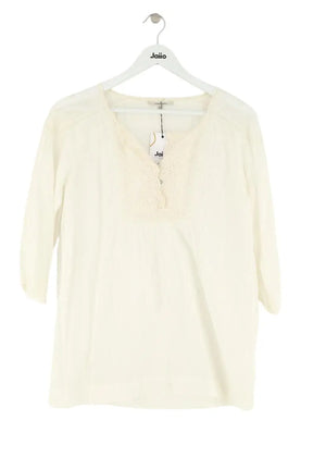 Blouse Gerard Darel Blanc en Coton, taille S - Seconde Main