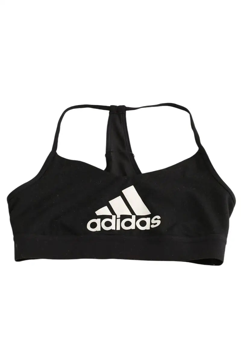 Haut de sport Adidas Noir en Coton, taille S - Seconde Main