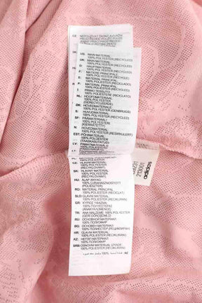 Haut de sport Adidas Rose en Polyester