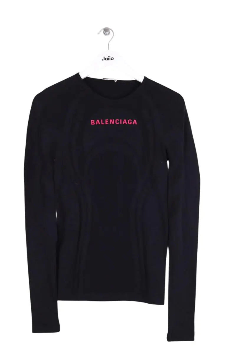 Haut de sport Balenciaga Noir en Synthétique, taille M - Seconde Main