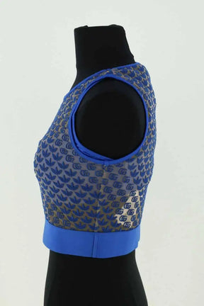 Haut de sport Gucci Bleu en Synthétique