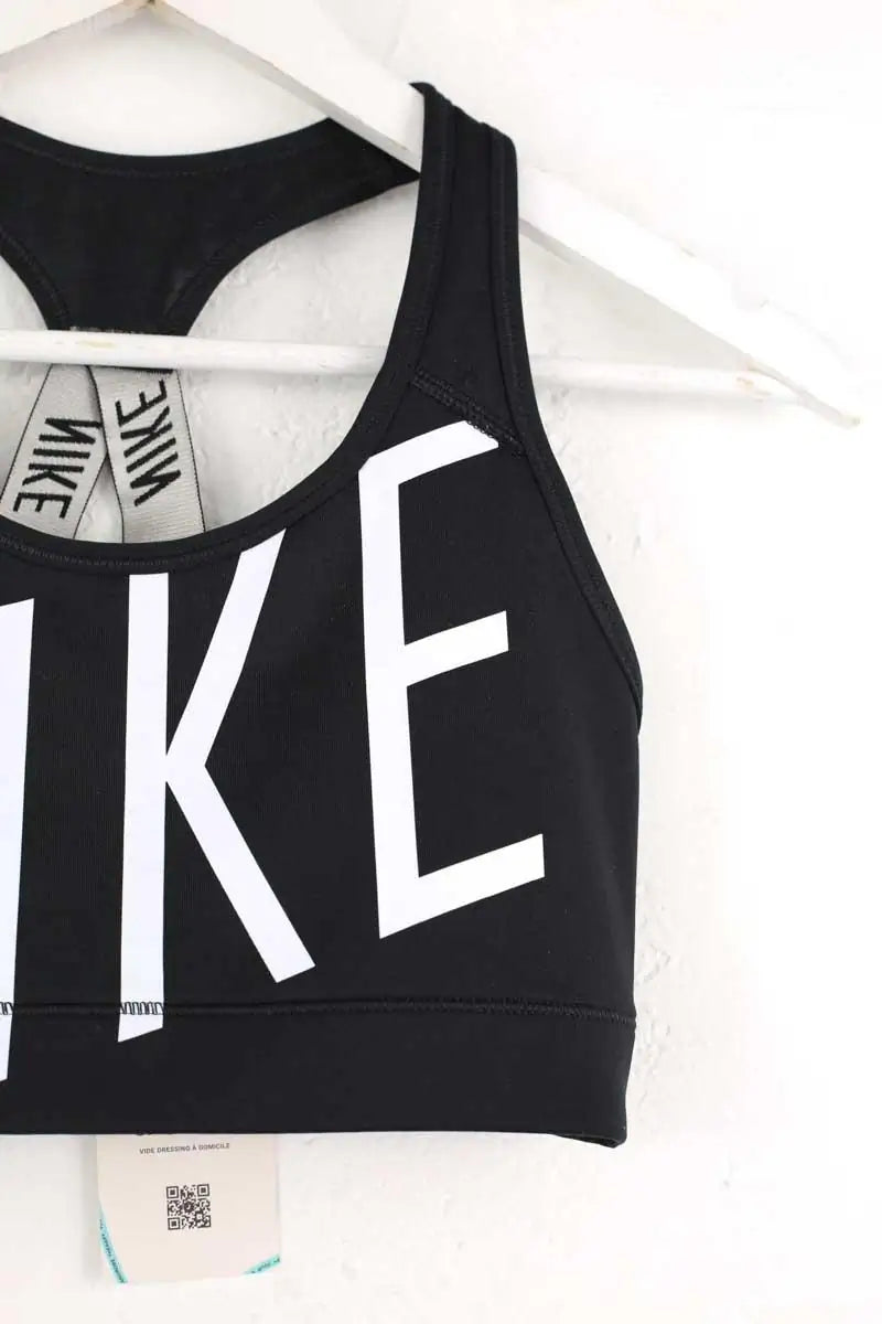 Haut de sport Nike Noir en Polyester