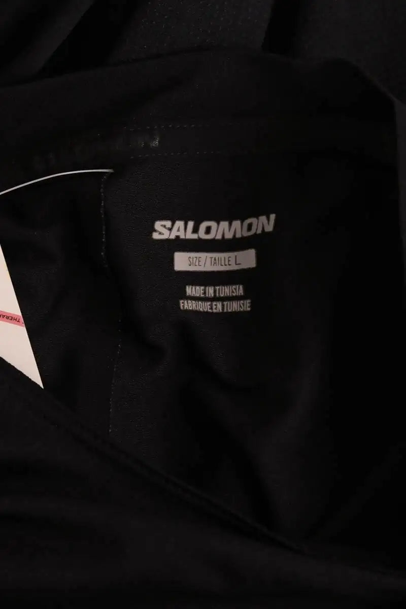 Haut de sport Salomon Noir en Synthétique