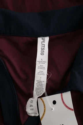 Haut de sport SPLITS59 Bordeaux en Synthétique